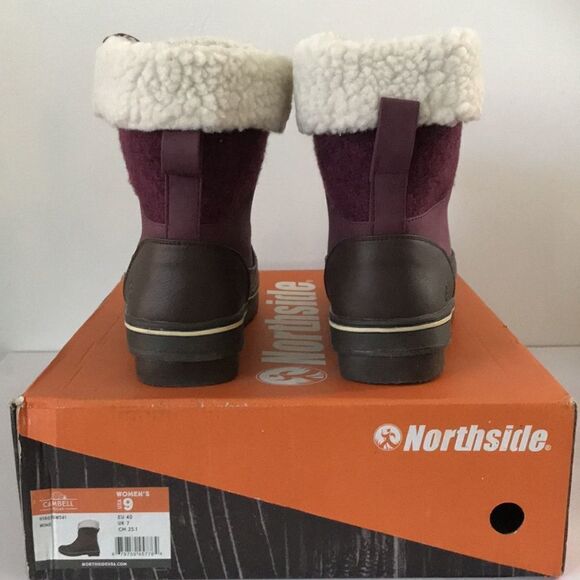 Northside Cambell Lace-Up Lined Winter Boots - Picture 7 of 10